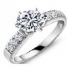 Bague argent - Le solitaire