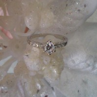 Bague argent - Le solitaire